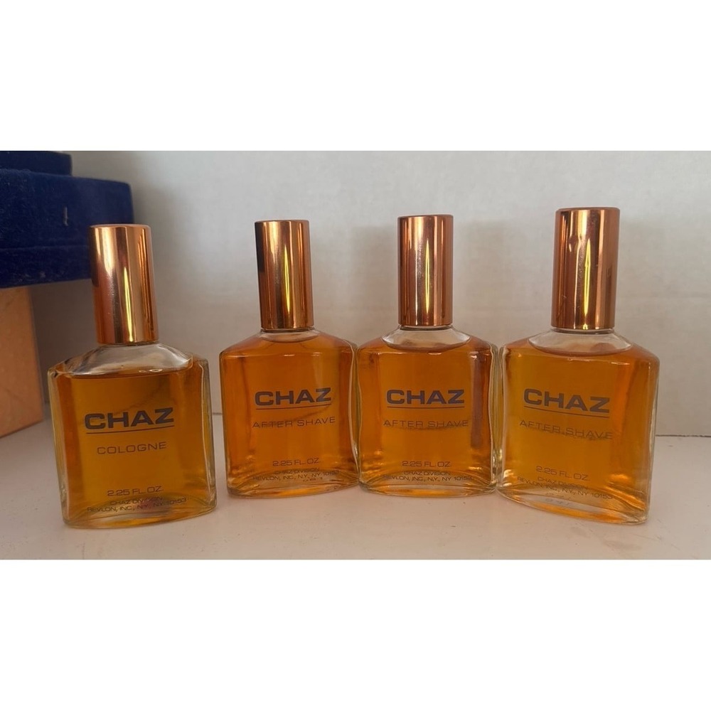 Chaz Bundle - 1 Cologne & 3 After Shave 2.25 of